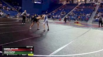 113 lbs 3rd Place Match - Gabriel Ballard, Northampton vs Nikos Filipos, Wyoming Seminary