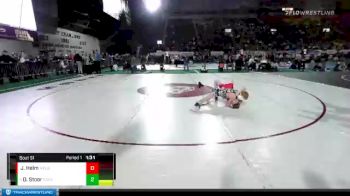 2A 138 lbs Champ. Round 1 - Drey Stoor, Soda Springs vs Joel Helm, Melba