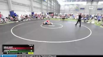 195 lbs Round 3 (8 Team) - Kruz Goff, Oklahoma Blue FS vs Jaxon Penovich, Illinois