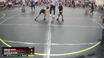 62 lbs Quarterfinal - Trevor Waits, Team Tiger vs Easton Glazier, Dixie Hornets