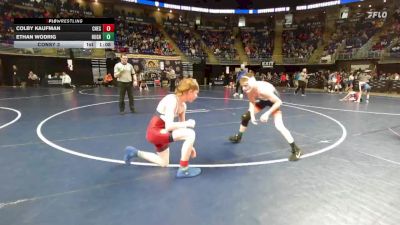 117 lbs Consy 3 - Colby Kaufman, Chestnut Ridge vs Ethan Wodrig, Hughesville