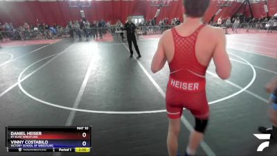 145 lbs Champ. Round 1 - Daniel Heiser, RT Elite Wrestling vs Vinny Costabilo, Victory School Of Wrestling