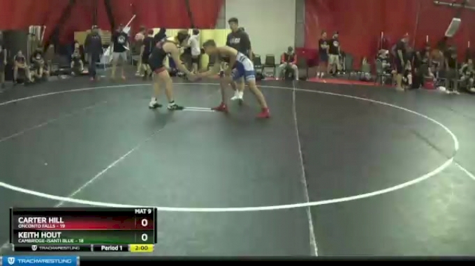 160 lbs Placement Matches (8 Team) - Carter Hill, Onconto Falls vs ...