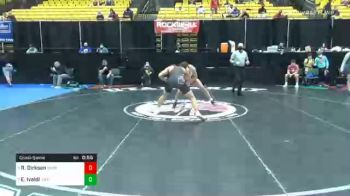 152 lbs Consolation - Ryan Dirksen, Unattached 89 vs Evan Ivaldi, Unattached 106