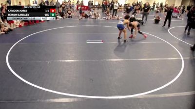 Elementary - 215 lbs Jayson Langley, Wayzata vs Kamden Jones, Stillwater
