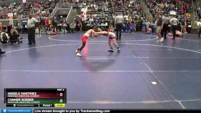 65 lbs Cons. Round 2 - Conner Roeber, Siouxland Wrestling Academy vs Angelo Martinez, Nebraska Wrestling Academy