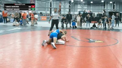 84 lbs 5th Place Match - ISACC SANCHEZ, Toppenish Badboy Wrestling vs Bentley Waldo, Lakeland Wrestling Club