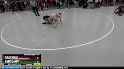 157 lbs Cons. Round 4 - Garon Kaiser, D3 Wrestling Club vs Ryder Kruse, Nebraska Wrestling Training Center