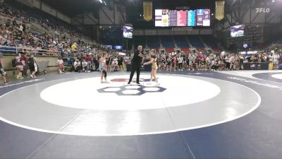 95 lbs Champ. Rd Of 64 - Brynn Engel, WI vs Skylar Bain, MO