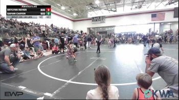66 lbs Rr Rnd 3 - Brylynn Revier, Morrison Takedown Club vs Safari Castor, Woodward Youth Wrestling