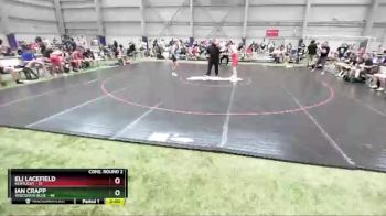 132 lbs 2nd Wrestleback (16 Team) - Eli Lacefield, Kentucky vs Ian Crapp, Wisconsin Blue