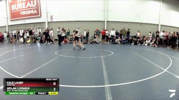 71 lbs Champ. Round 2 - Cale Lauby, Nova WC vs Nolan Lumagui, Bull Island Grappling