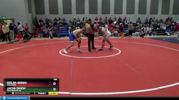 195 lbs Champ. Round 2 - Jacob Dimon, Beauregard HS vs Nolan Addeo, Tallassee