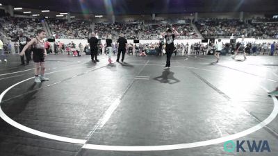 70 lbs Round Of 32 - Patrick Sanchez, Raw Wrestling Club vs Woodrow Carroll, Cushing