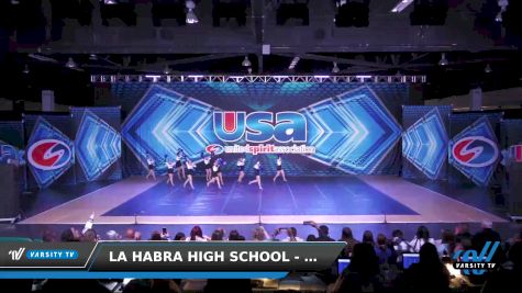 La Habra High School - La Habra High School [2022 Varsity - Song/Pom - Intermediate] 2022 USA Nationals: Spirit/College/Junior