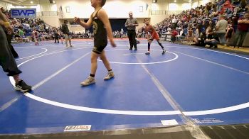 83 lbs Consi Of 4 - Chief Bourne, Morris Eagle Wrestling Club vs Brantley Allison, Checotah Matcats