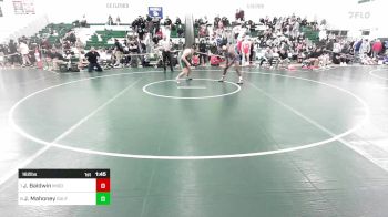 182 lbs Quarterfinal - Jesse Baldwin, Middletown vs James Mahoney, Guilford