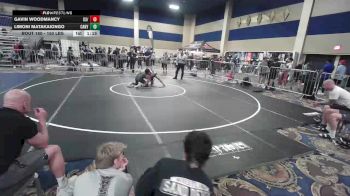 150 lbs Quarterfinal - Gavin Woodmancy, Isi/St Charles East vs Limoni Matakaiongo, Canyon View HS