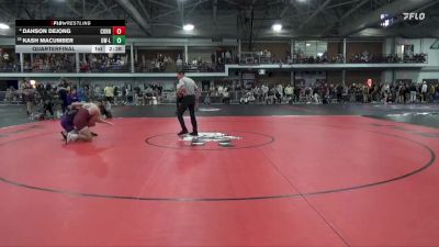 174 lbs Quarterfinal - Kash Macumber, Wisconsin-La Crosse vs Dahson Dejong, Cornell College