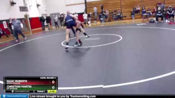 152 lbs Cons. Round 2 - Christian Martin, Mt Spokane vs Isaac Roberts, North Central