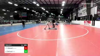 132 lbs Consi Of 4 - Ty Stewart, Doughboy vs Jake Carlucci, New England Gold