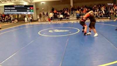 160-162 lbs Round 2 - Miguel Chavez, Hastings vs Kolton Kort, Aurora