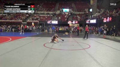 70 lbs 5th Place Match - Clive Balderas, Ronan Wrestling vs Ledger Kaufman, Glasgow Wrestling Club