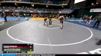5A - 152 lbs Cons. Round 2 - Cesar Enriquez, Hereford vs Nicholas Holloway, North Richland Hills Birdville