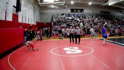 108 lbs Semifinal - Slade Horwat, Derry vs Evan Durst, McKeesport Junior High