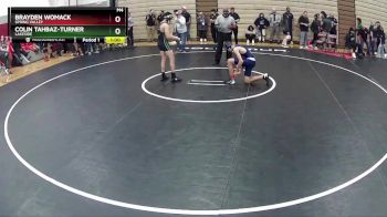 126 lbs Cons. Round 3 - Brayden Womack, Spring Valley vs Colin Tahbaz-Turner, Lakeside