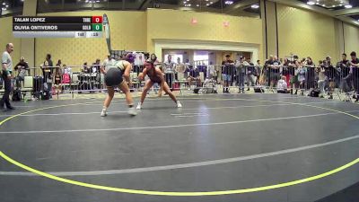 5th Place - Talan Lopez, Threshold WC vs Olivia Ontiveros, Gold Rush Wr Ac