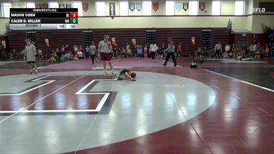 PW-8 lbs Round 1 - Mason Osen, DC Elite vs Caleb D. Miller, Immortal Athletics WC