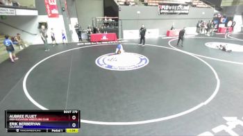 49 lbs Cons. Round 2 - Aubree Fluet, High Elevation Wrestling Club vs Erik Berberyan, California