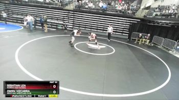 116 lbs Champ. Round 2 - Sebatian Lea, Murray High School vs Owen Vizcarra, Westlake Wrestling Club