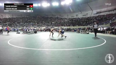 B6A-126 lbs Quarterfinal - Devon Miller, Edmond North vs David Ritchey, Sand Springs