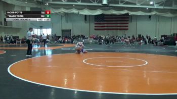 165 lbs Cons. Round 5 - Mark Troni, Washington & Lee vs Jacob Potts, Thiel