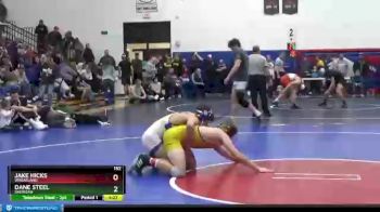 152 lbs 1st Place Match - Dane Steel, Sheridan vs Jake Hicks, Wheatland