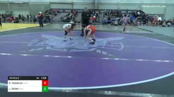 98 lbs Prelims - Daisey Hawkins, Mayo Quanchi Judo And Wrestling Club vs Jadyn Roller, Raw