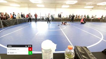 60 lbs 5th Place - Zeke Difranco, Coventry Renegades vs Mohamad Saleh, Fisheye