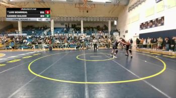 285 lbs Cons. Round 3 - Kannen Walker, Mountain View vs Luis Monrreal, Worland