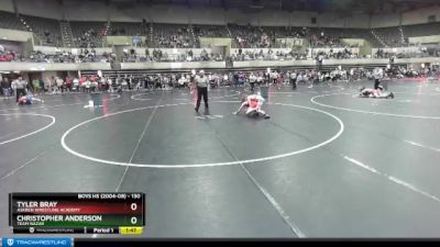 130 lbs Champ. Round 1 - Tyler Bray, Askren Wrestling Academy vs Christopher Anderson, Team Nazar