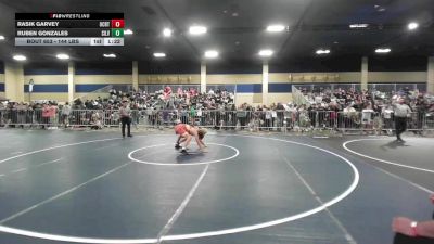 144 lbs Quarterfinal - Rasik Garvey, Ocrtc vs Ruben Gonzales, Silverback WC