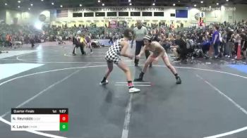 116 lbs Quarterfinal - Noah Reynolds, Clovis vs Kelan Layton, Champions Wrestling Club