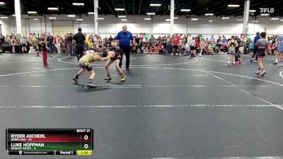 76 lbs Round 6 (8 Team) - Ryder Ascherl, Rebellion vs Luke Hoffman, Kraken White