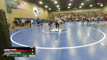 170 lbs Champ. Round 2 - Lianna Gomez, Morro Bay vs Alexandra Castro, Highland