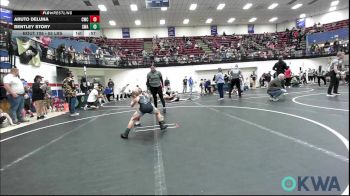 55 lbs Quarterfinal - Aruto DELUNA, CacheWrestlingClub vs Bentley Story, Shelton Wrestling Academy