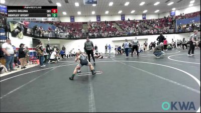 55 lbs Quarterfinal - Aruto DELUNA, CacheWrestlingClub vs Bentley Story, Shelton Wrestling Academy