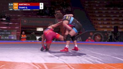 57kg - Amanda Martinez, USA vs Qi Zhang, CHN