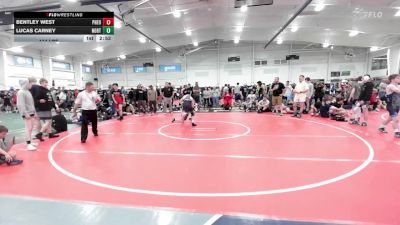 120 lbs Round Robin 3 - Bentley West, Pheonix Wrestling-Blue-HS vs Lucas Carney, Northern Elite 2-HS