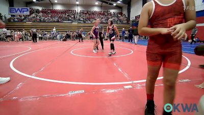 85 lbs Consi Of 8 #1 - Kason Wolfe, Keystone Wrestling Club vs Ezekiel Mashburn, Collinsville Cardinal Youth Wrestling